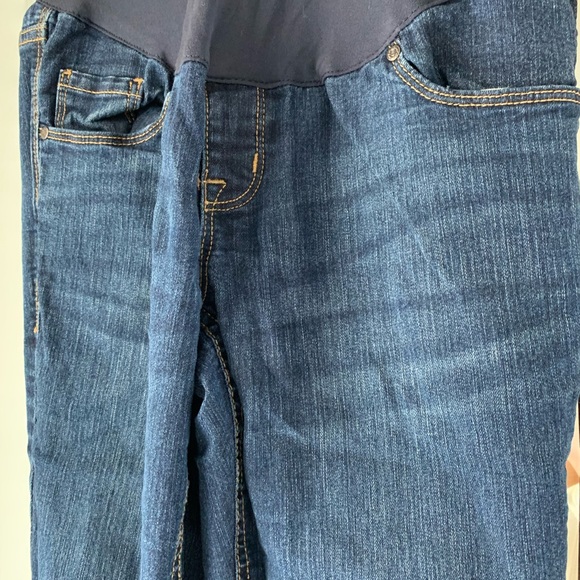 old navy maternity full panel skinny jeans - Picture 6 of 8